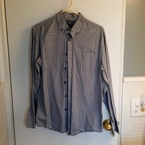 Claiborne 80s 2-Ply Medium Button Down Shirt